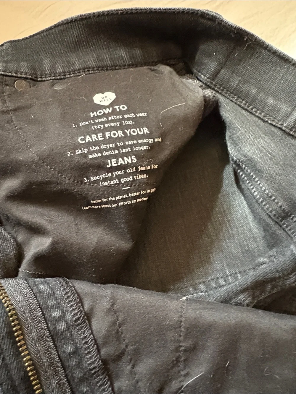 Madewell black bootcut